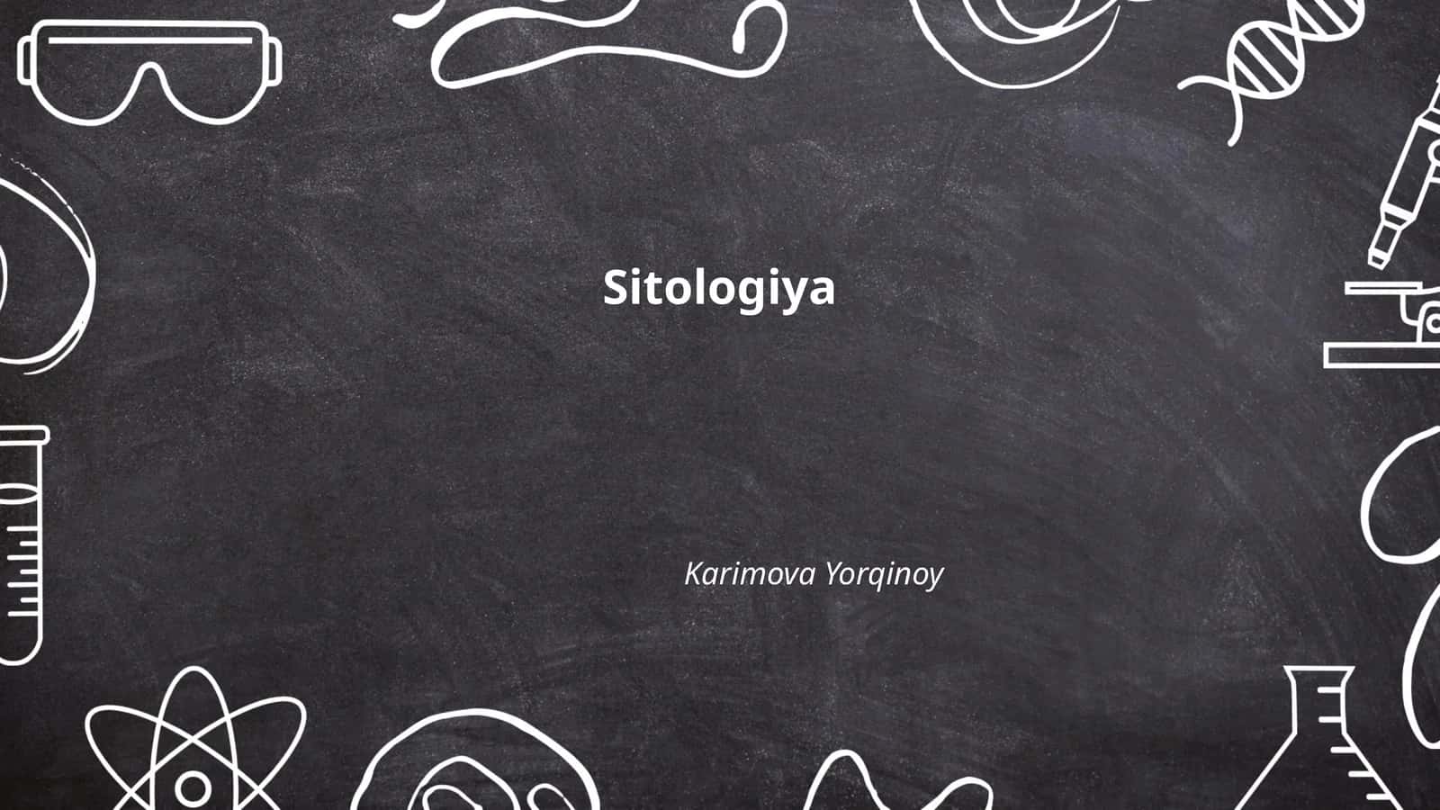 Sitologiya