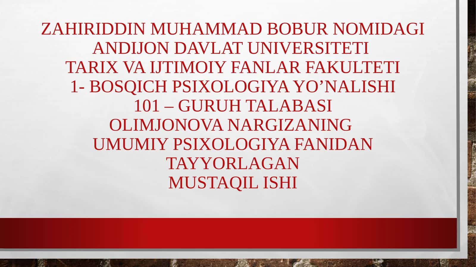 Shaxs ekzistensial psixologiyasi
