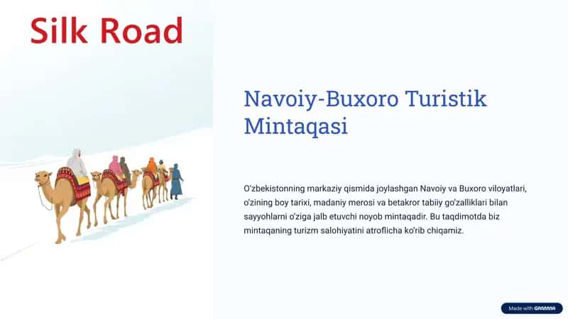 Navoiy-Buxoro Turistik Mintaqa