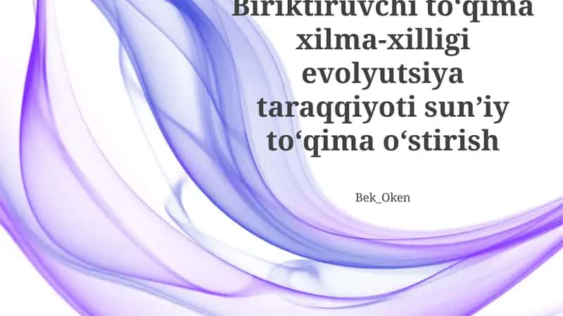 Bog'lovchi to'qima tasnifi va xossalari