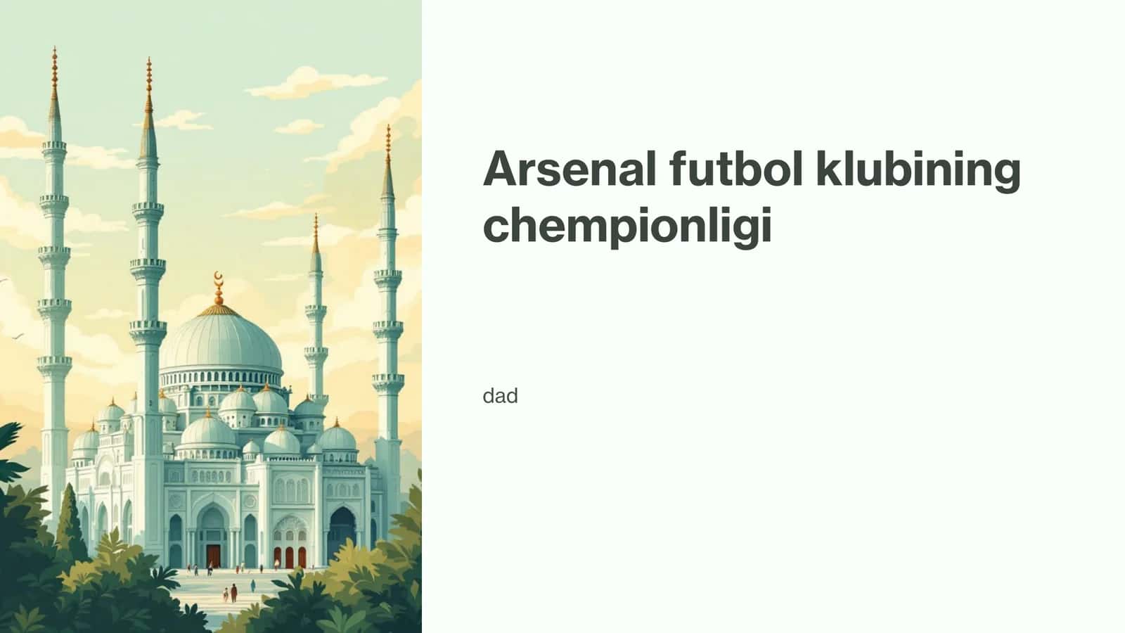 Arsenal futbol klubining chempionligi