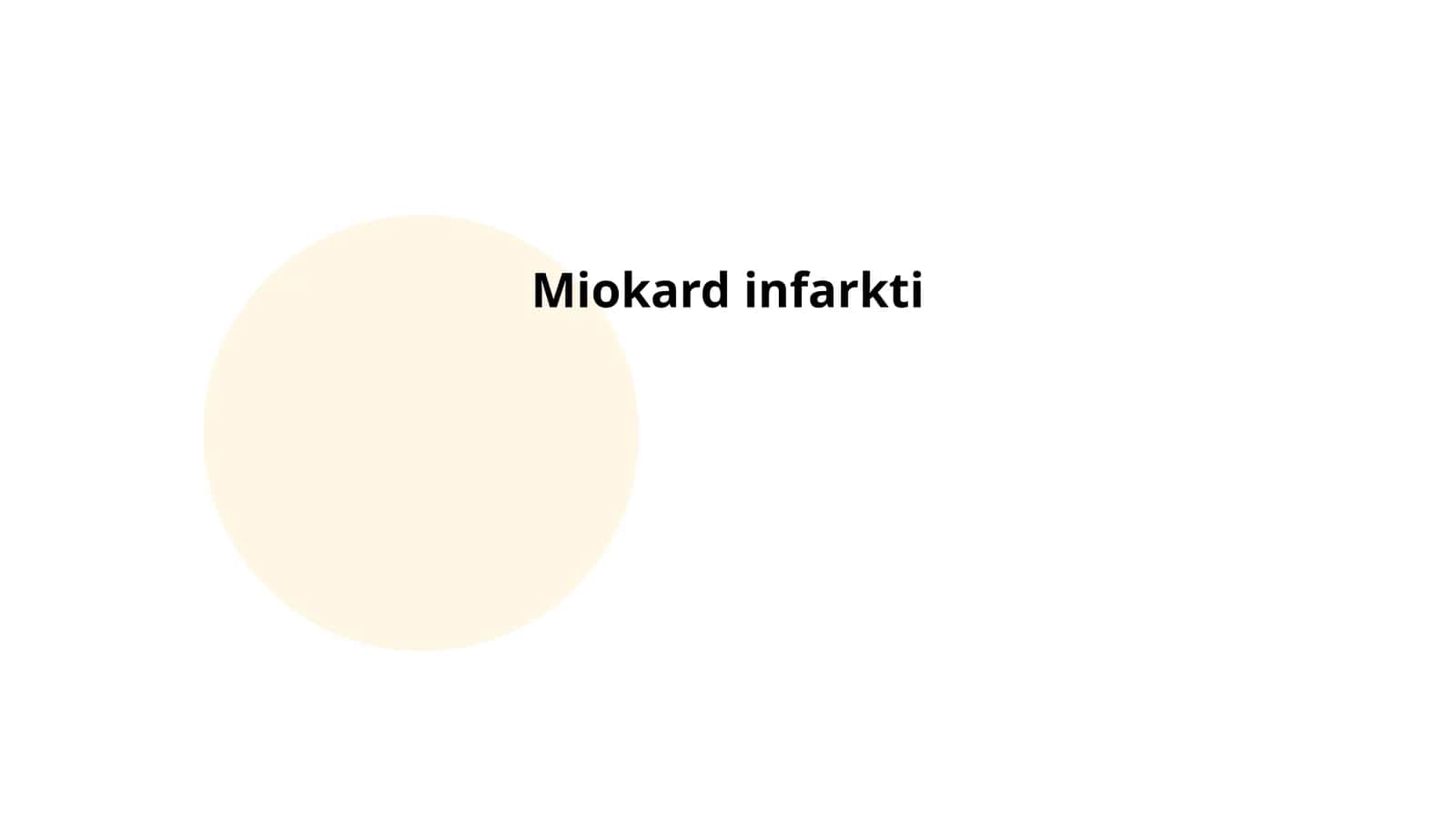 Miokard infarkti