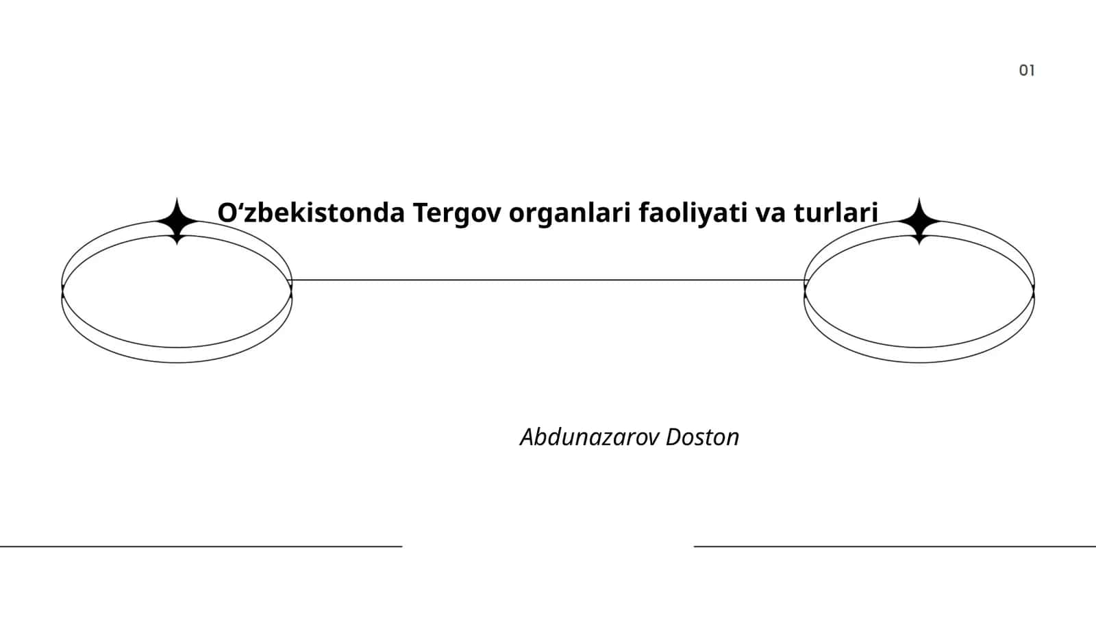 Oʻzbekistonda Tergov organlari faoliyati va turlari