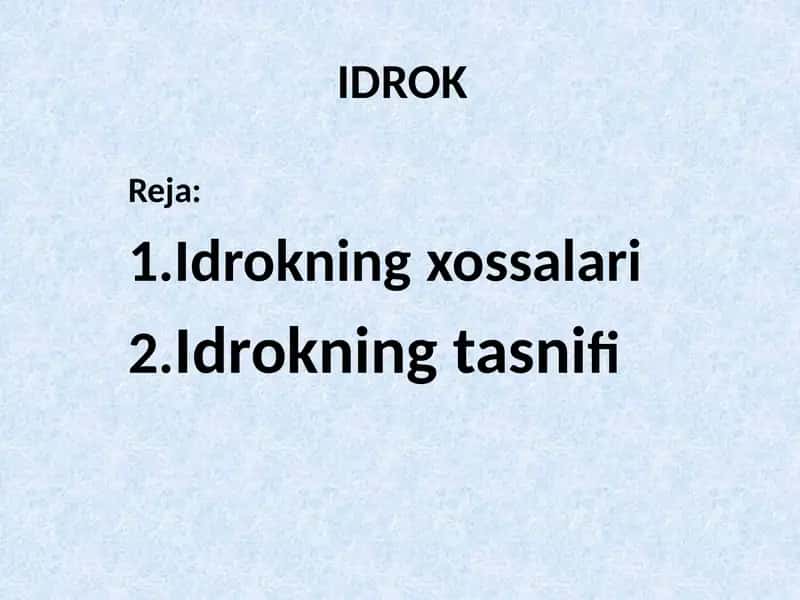 IDROK