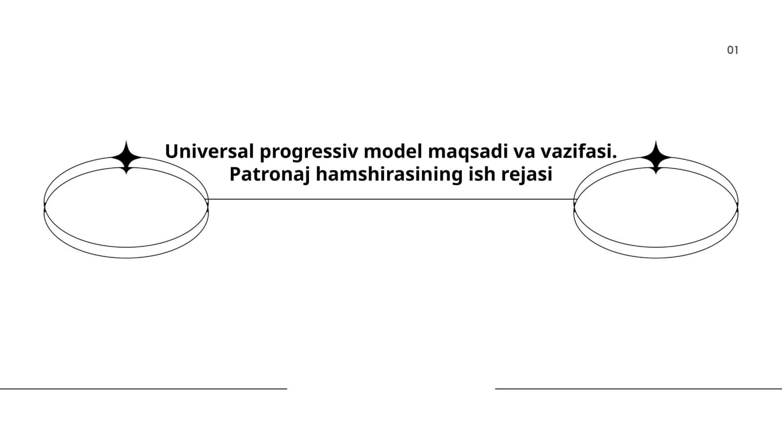 Universal progressiv model maqsadi va vazifasi. Patronaj hamshirasining ish rejasi