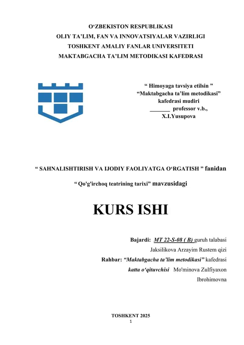 Qo'g'irchoq teatrining tarixi