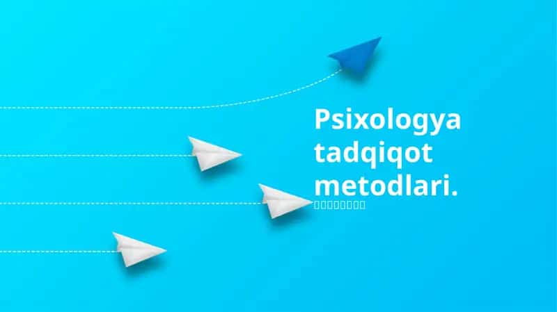 Psixologya tadqiqot metodlari