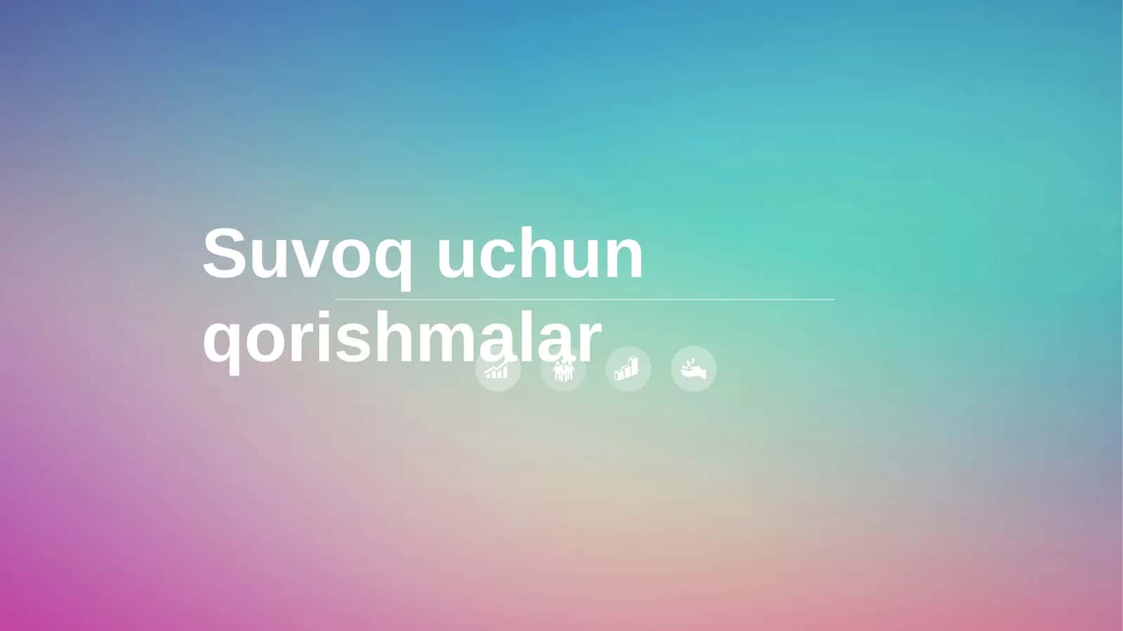 Suvoquchunqorishmalar