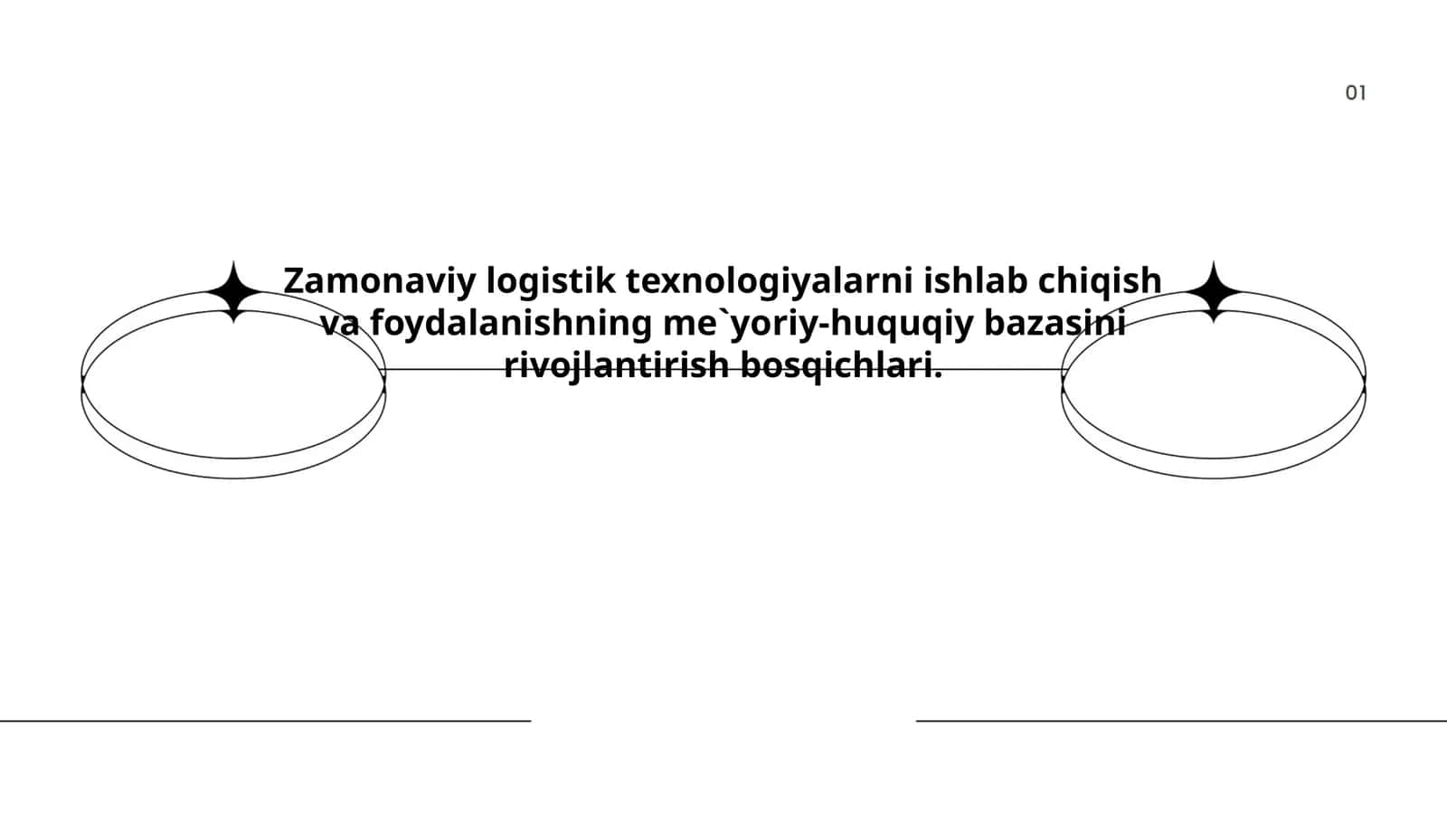 Zamonaviy logistik texnologiyalar