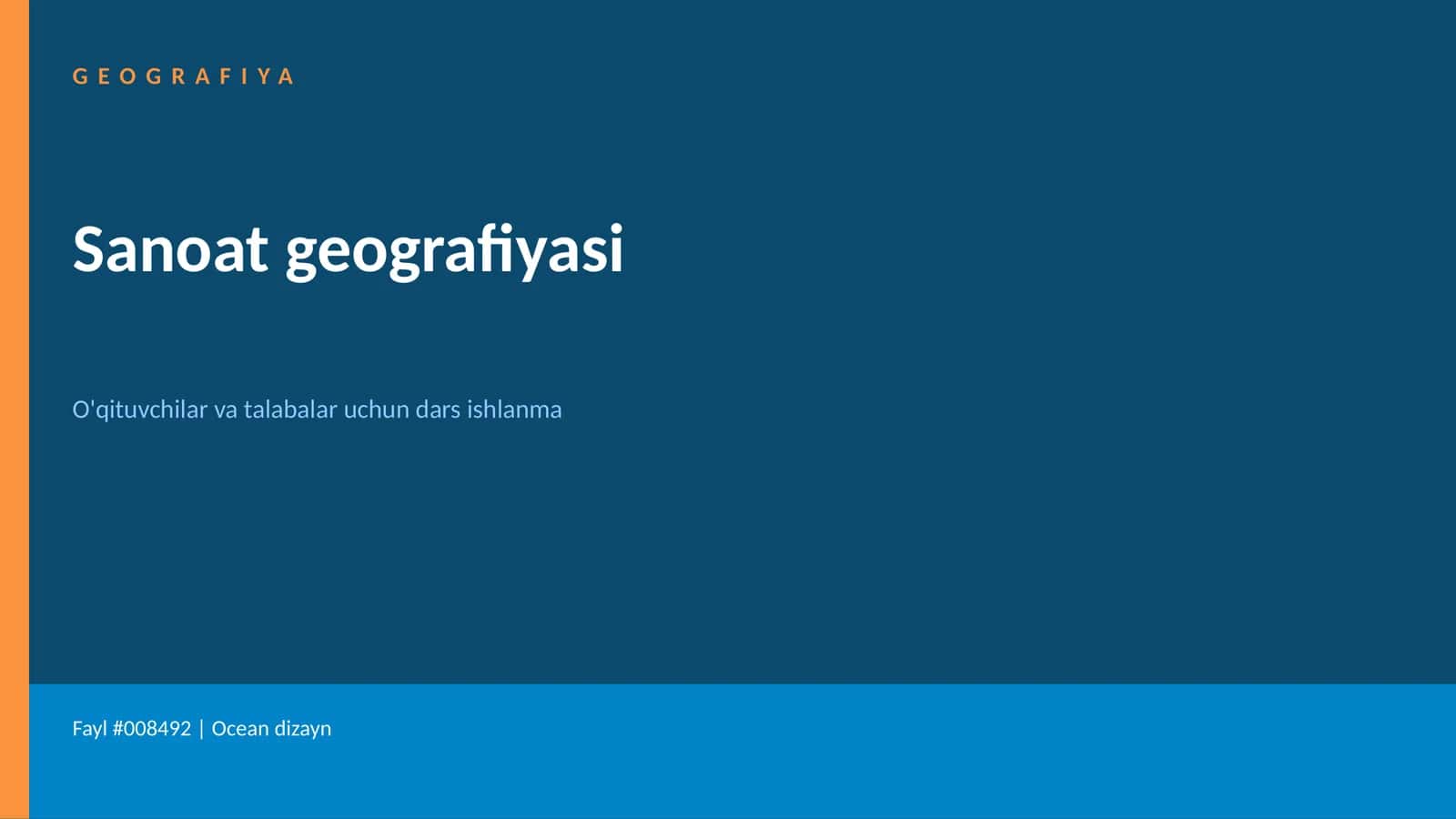 Sanoat geografiyasi