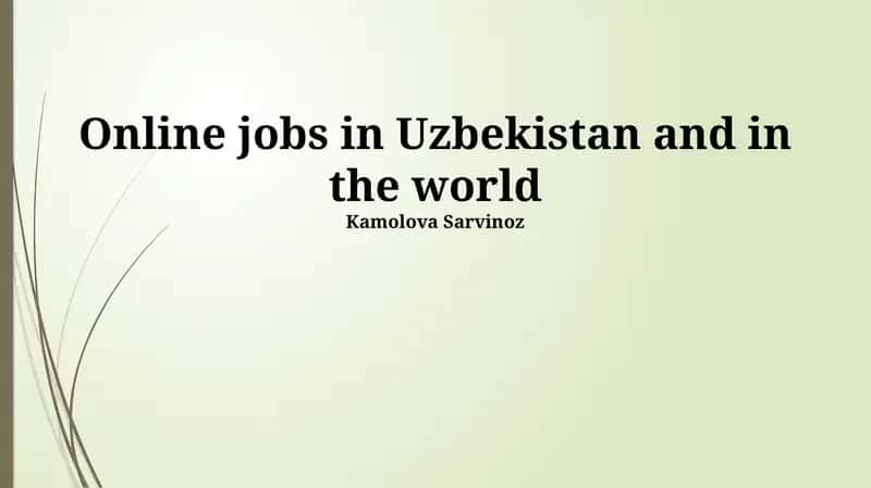 Evolving Digital Workforce in Uzbekistan
