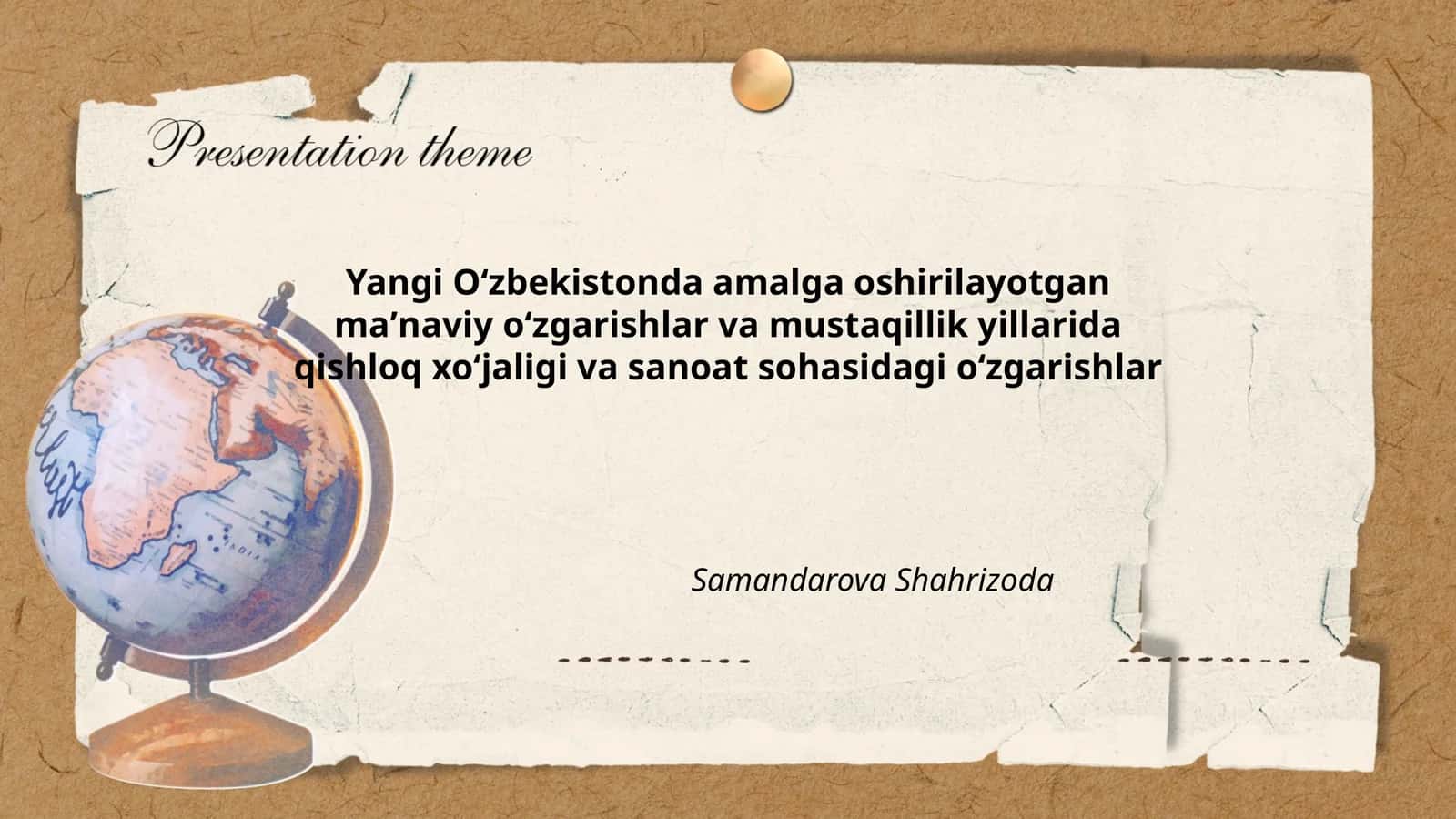 Yangi Oʻzbekistonda maʼnaviy yangilanishlar