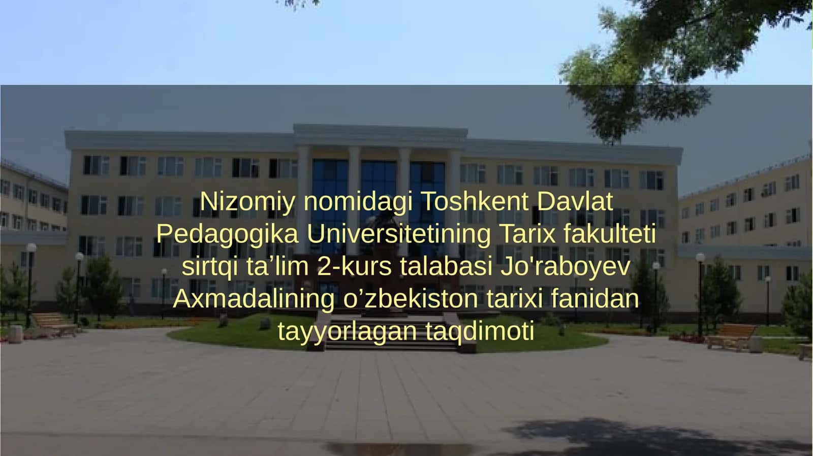 Chig’atoy ulusi va uning boshqaruv tizimi