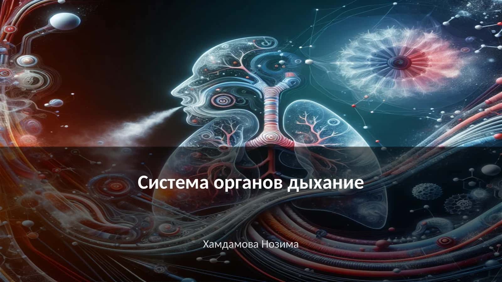 Система органов дыхание