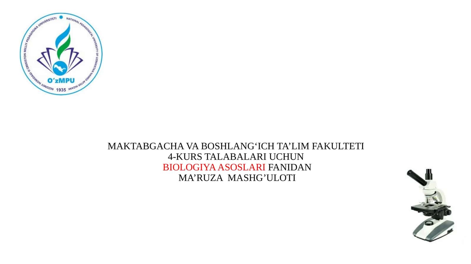 biologiya
