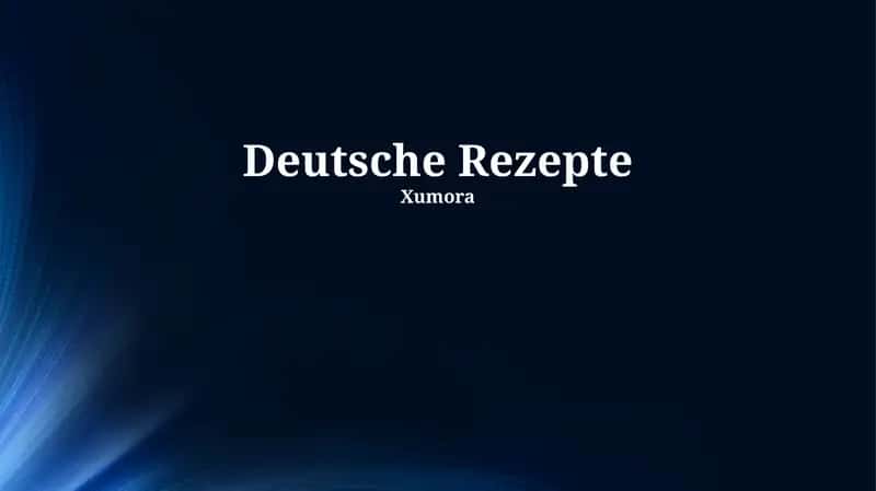 Deutsche Rezepte