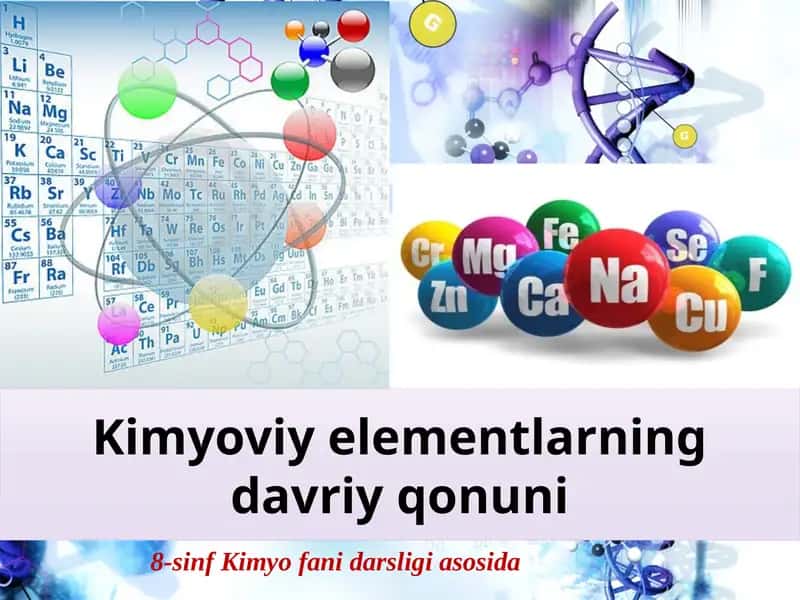 Kimyoviy elementlarning davriy qonuni