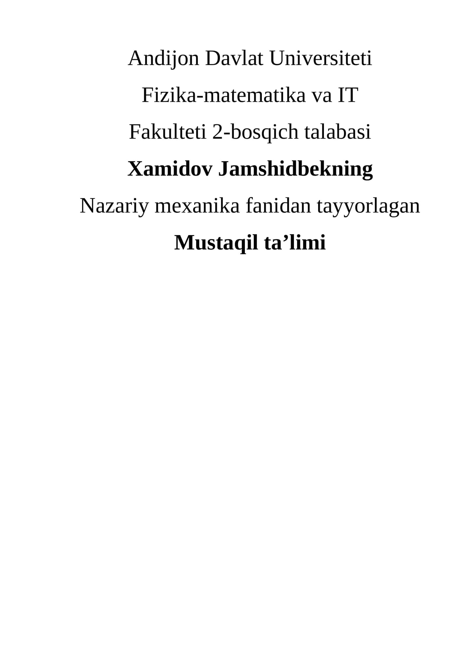 Moddiy nuqtaning tebranma harakati