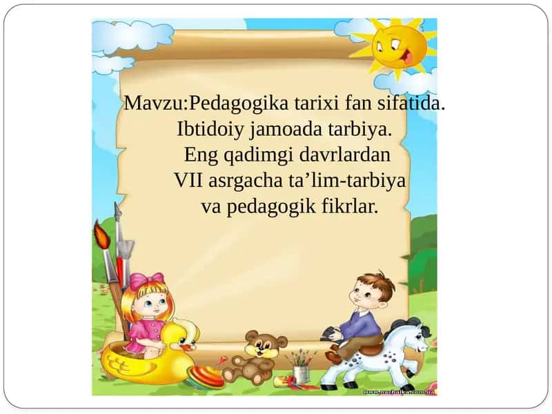 Pedagogika tarixi