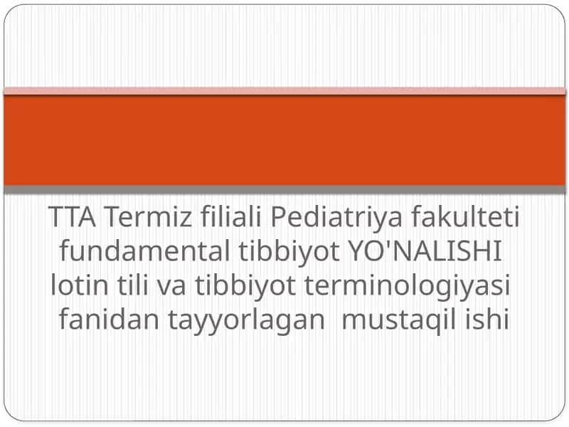 Retsept tarixi. Dorivor o’simliklar