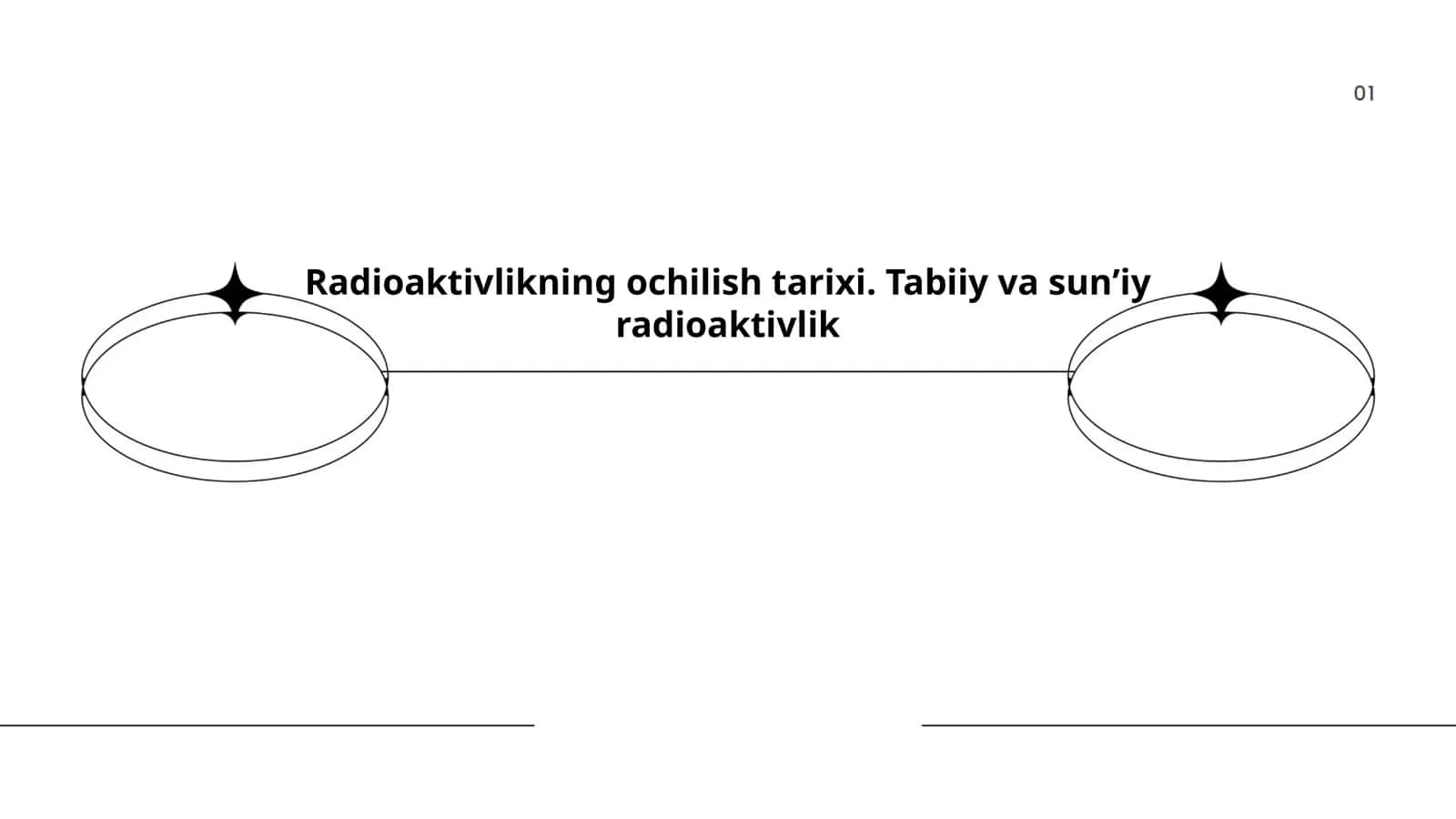 Radioaktivlikning ochilish tarixi. Tabiiy va sunʼiy radioaktivlik