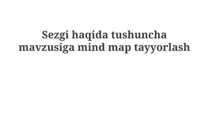 Intuitsiya tushunchasi