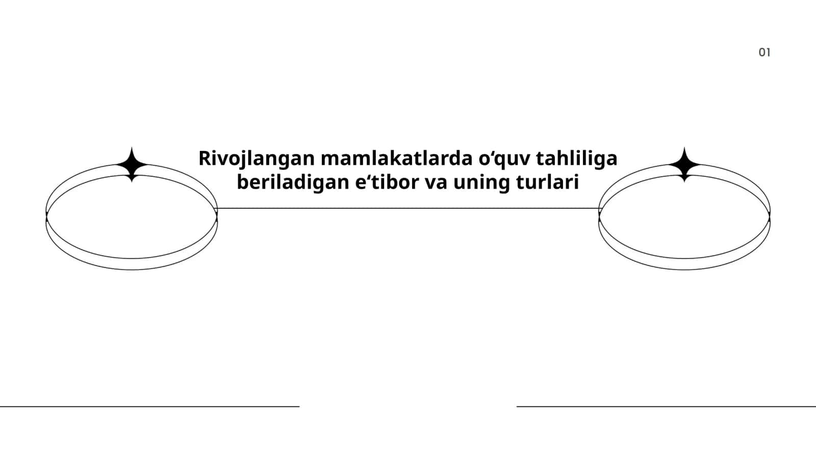 Rivojlangan mamlakatlarda o‘quv tahliliga beriladigan e‘tibor va uning turlari
