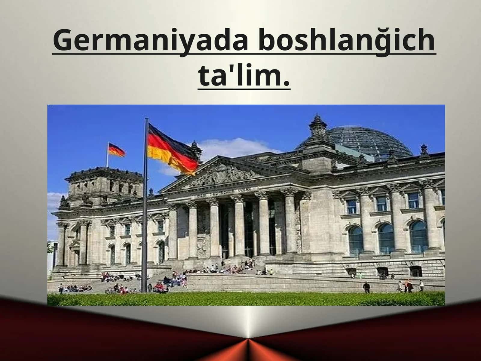 Germaniyadaboshlang‘ichta’lim