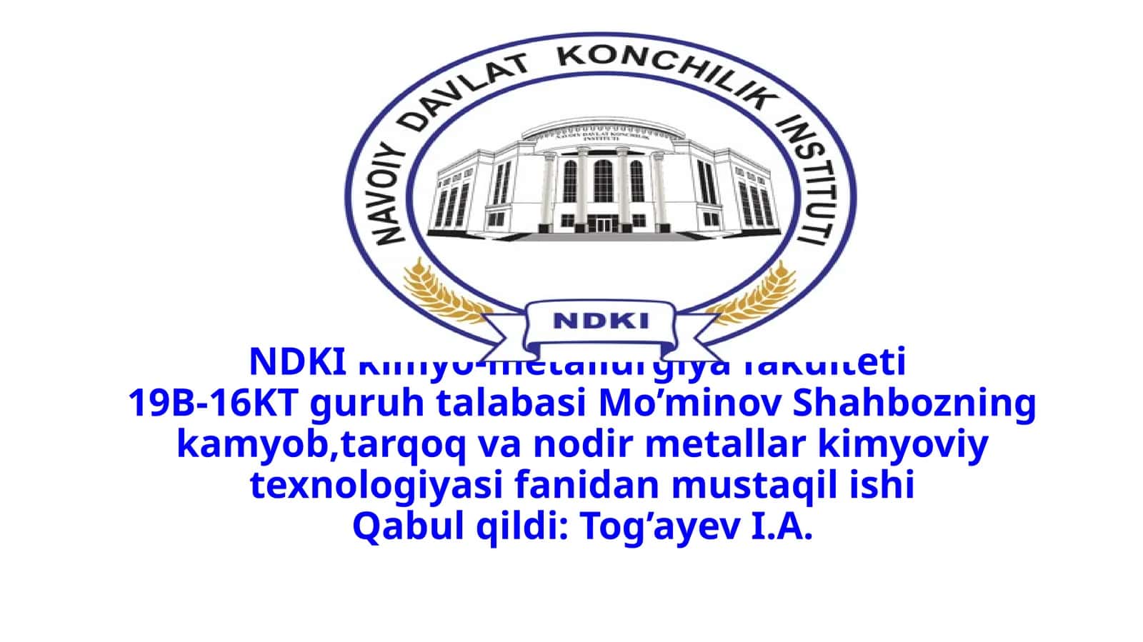 Oltinvakumush xossalari
