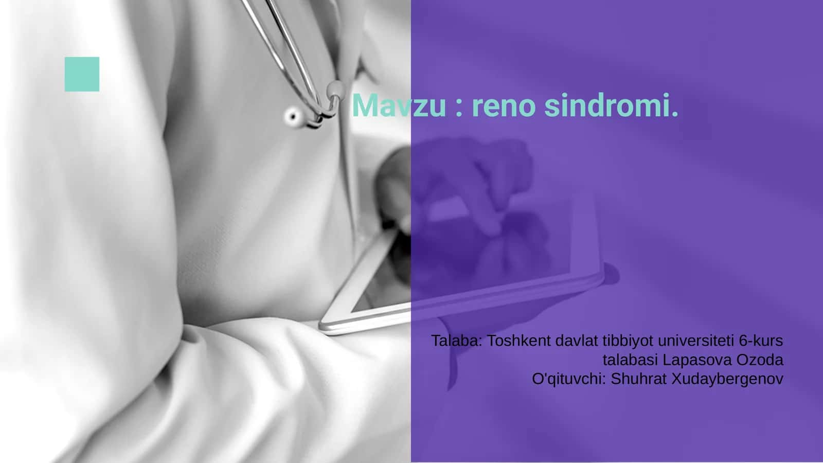 Reno Sindromi