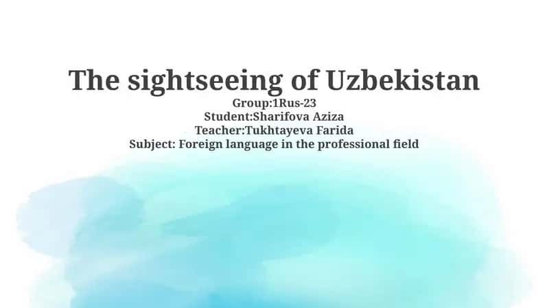 Unveiling Uzbekistan: A Journey Through Time and Culture