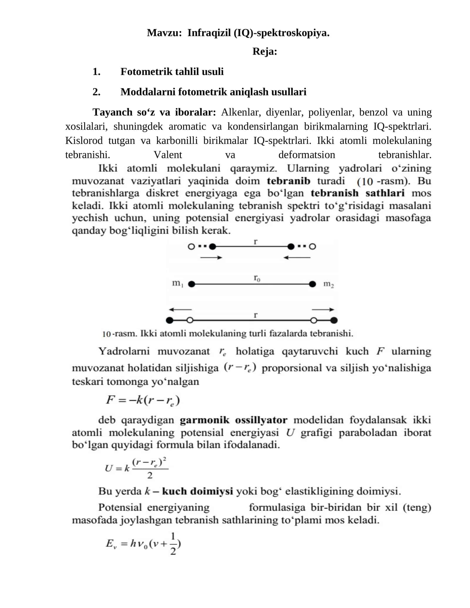 Infraqizil (IQ)-spektroskopiya