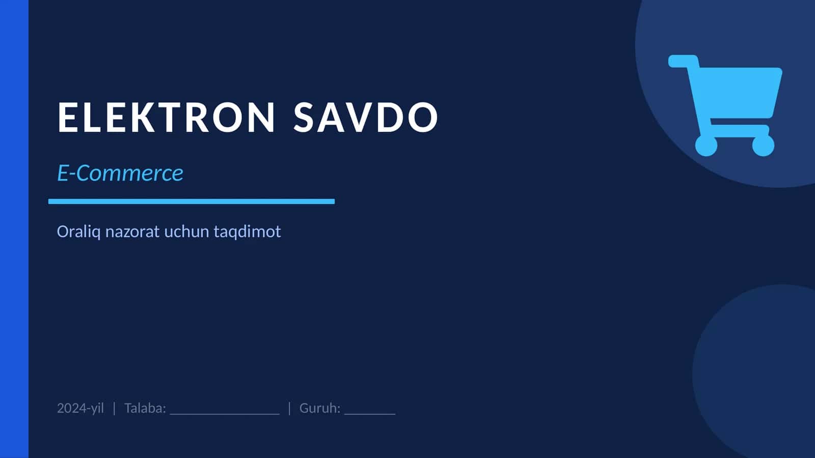 Elektron savdo