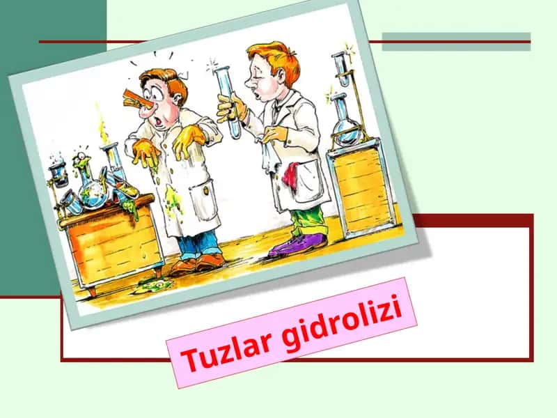 Tuzlar gidrolizi