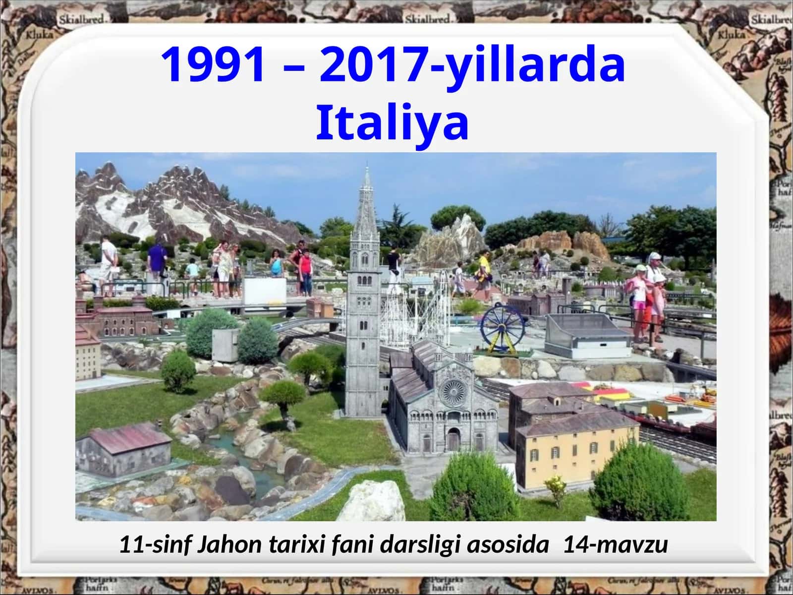 11-sinf Jahon tarixi fanidan darslik