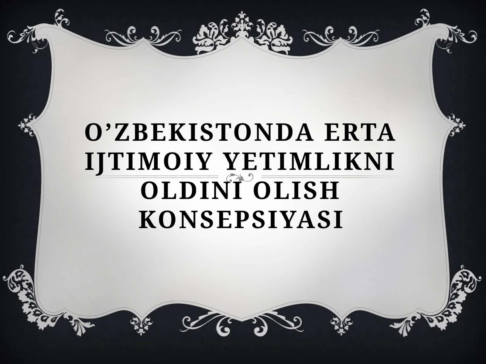 Ijtimoiy Yetimlik