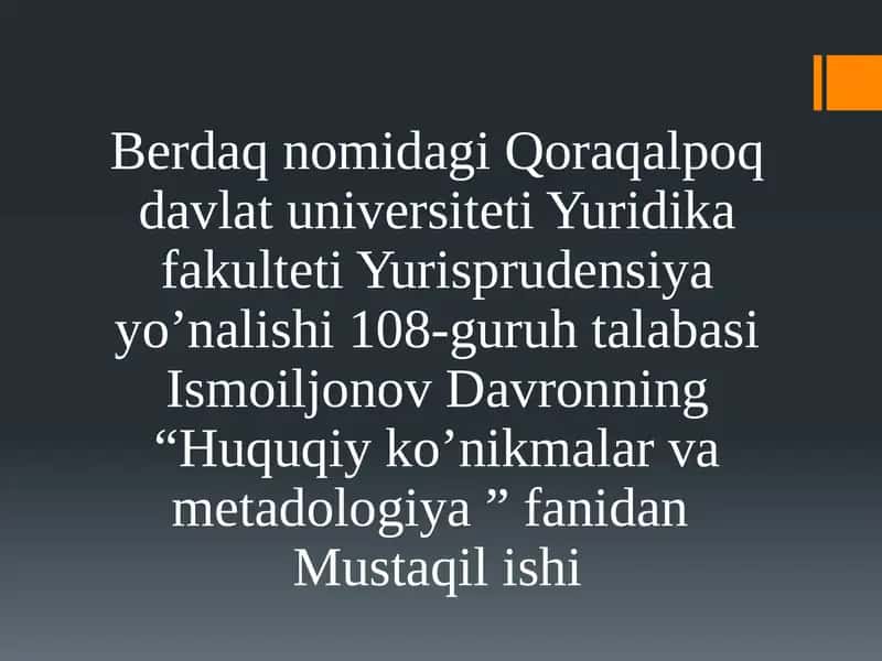 Huquqshunosning nutq madaniyati