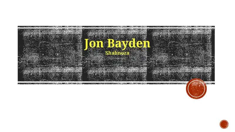 Jon Bayden