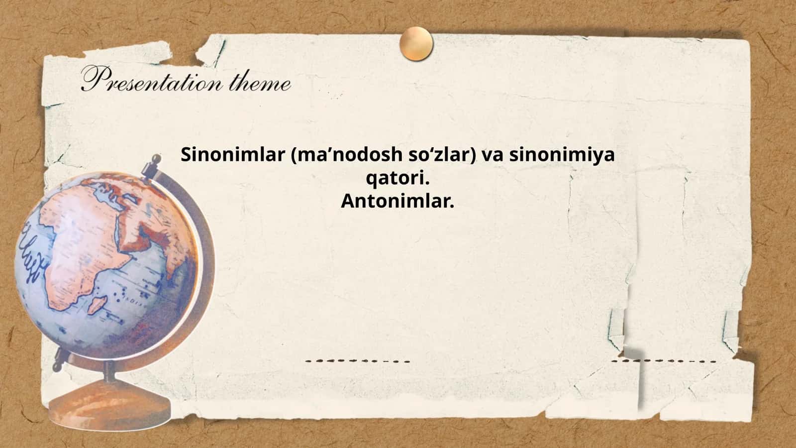 Sinonimlar (maʼnodosh soʻzlar) va sinonimiya qatori