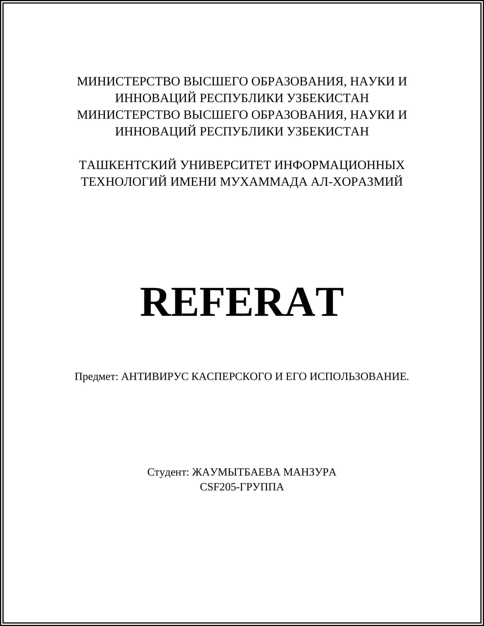 REFERAT