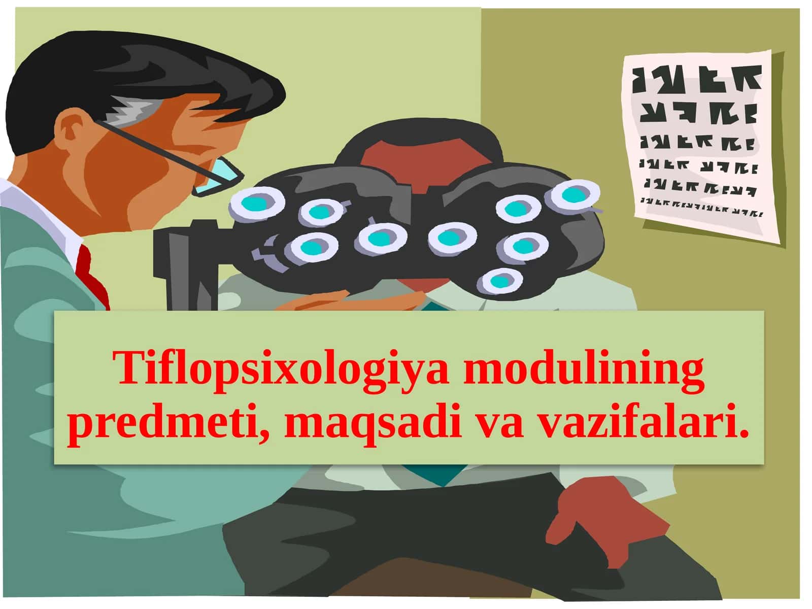 Tiflopsixologiyamoduliningpredmeti,maqsadivavazifalari