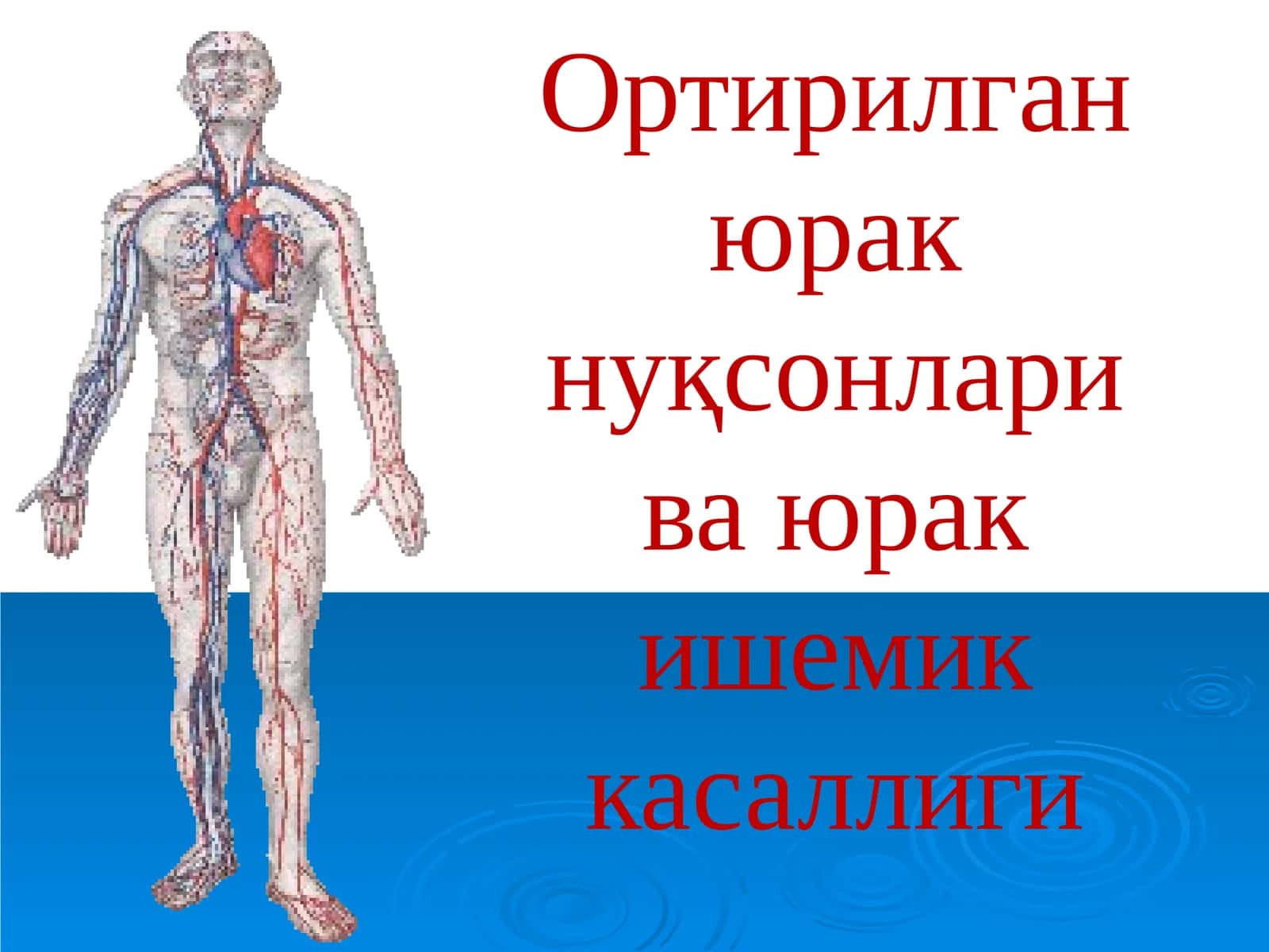 Ортирилганюрак нуқсонлари ва юрак ишемик касаллиги