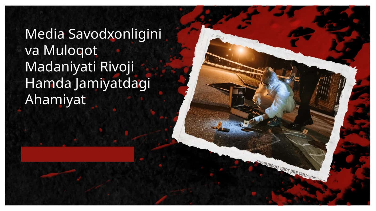 Media savodxonligini va muloqot madaniyati rivoji hamda jamiyatdagi ahamiyat