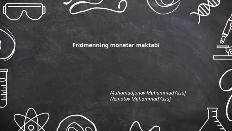 Fridmenning monetar maktabi