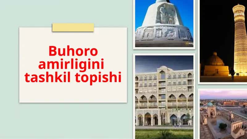 Buhoro amirligini tashkil topishi