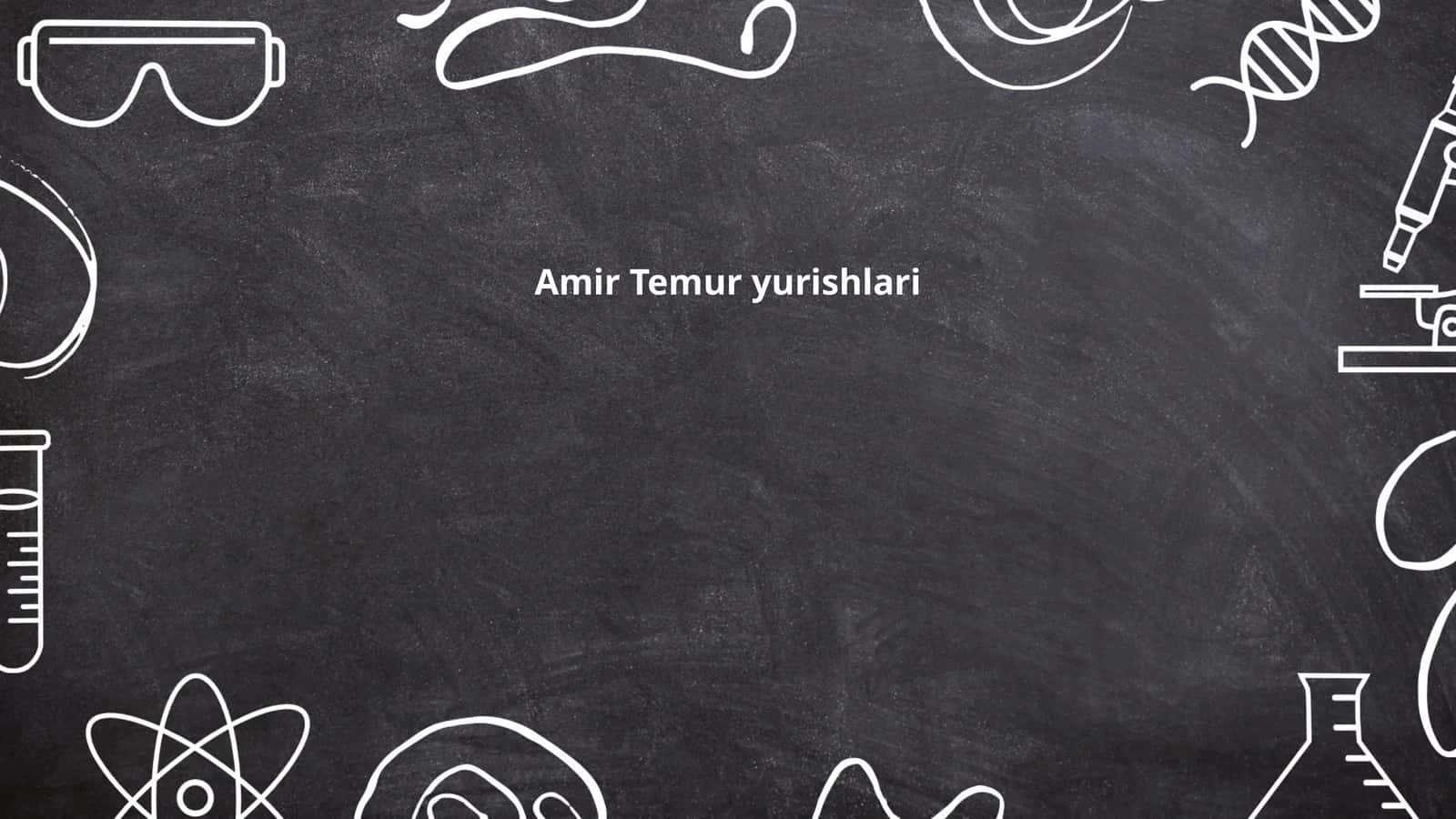 Amir Temur yurishlari