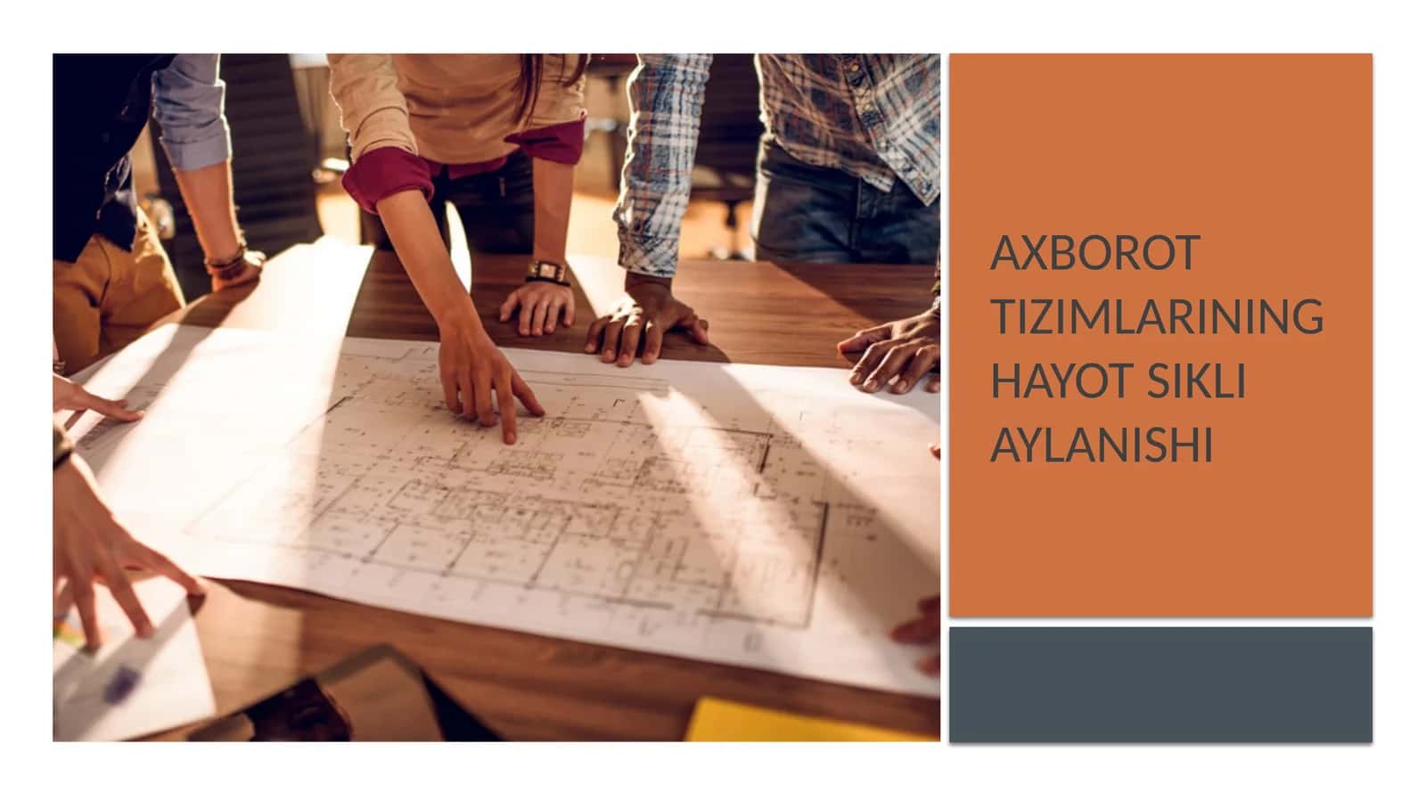 Axborot tizimlarining hayot sikli aylanishi