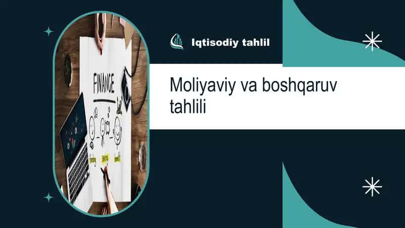 Moliyaviy va boshqaruv tahlili