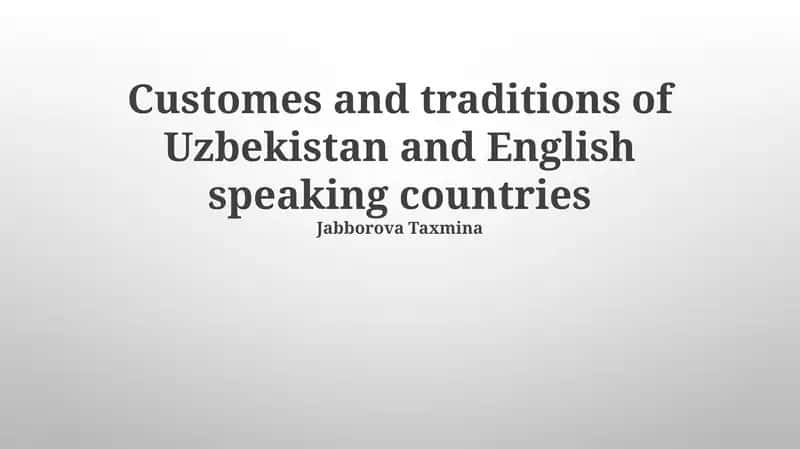 Contrasting Cultures: Individualism and Direct Communication in English-Speaking Countries