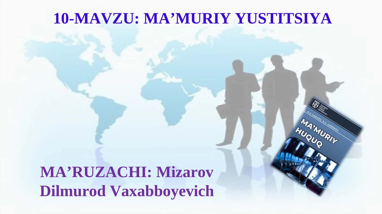 Ma’muriy yustitsiya